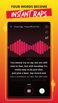 Scaricare AutoRap by Smule Musica e audio per Android Screenshot 3