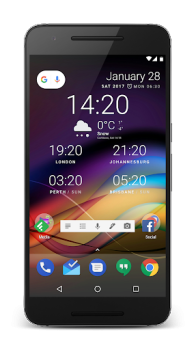Scaricare Chronus: widget multifunzione Lavoro per Android Screenshot 2