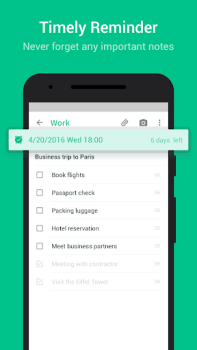 Scaricare GNotes - Note, Notepad & Memo Lavoro per Android Screenshot 4