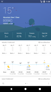Scaricare Weather Mate (Weather M8) Meteo per Android Screenshot 2