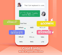Scaricare Tastiera Kika - Tastiera Emoji Strumenti per Android Screenshot 4