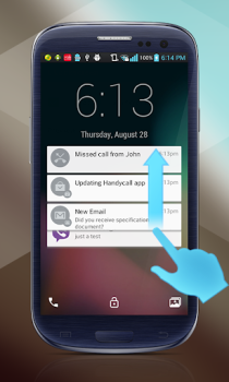 Lollipop Lockscreen Android L