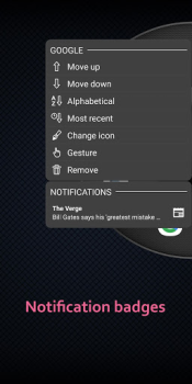 Scaricare Wheel Launcher - sidebar Strumenti per Android Screenshot 4