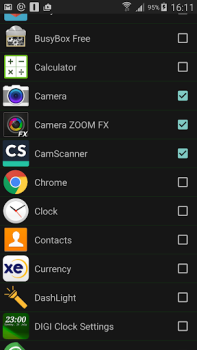 Gravity Screen - On / Off