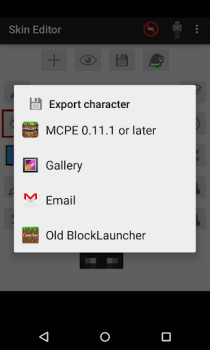 Scaricare Skin Editor for Minecraft Strumenti per Android Screenshot 6
