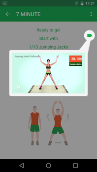 Scaricare 7 Min Workout Allenamento Salute e fitness per Android Screenshot 4