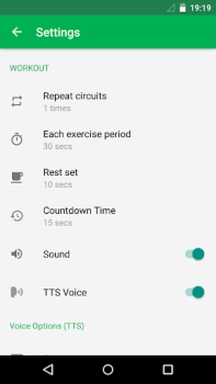 Scaricare 7 Min Workout Allenamento Salute e fitness per Android Screenshot 7