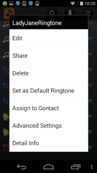 Scaricare Suonerie Creatore & MP3 Fresa Musica e audio per Android Screenshot 6