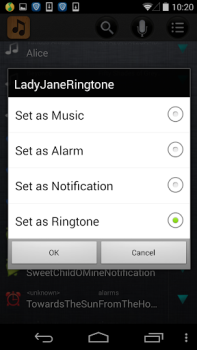 Scaricare Suonerie Creatore & MP3 Fresa Musica e audio per Android Screenshot 7