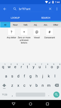 Scaricare Dictionary - WordWeb Educazione per Android Screenshot 3