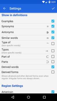 Scaricare Dictionary - WordWeb Educazione per Android Screenshot 4