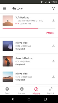 Scaricare Send Anywhere (File Transfer) Lavoro per Android Screenshot 4