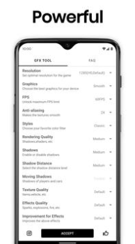 Scaricare GFX Tool: Launcher & Optimizer Strumenti per Android Screenshot 2