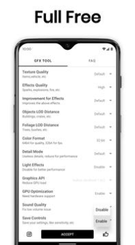 Scaricare GFX Tool: Launcher & Optimizer Strumenti per Android Screenshot 3