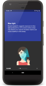 Scaricare Twilight: filtro di luce blu Salute e fitness per Android Screenshot 5