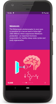 Scaricare Twilight: filtro di luce blu Salute e fitness per Android Screenshot 7