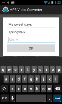 Scaricare MP3 Video Converter Musica e audio per Android Screenshot 3