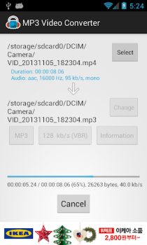 Scaricare MP3 Video Converter Musica e audio per Android Screenshot 4