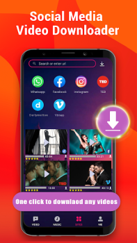 Scaricare PLAYit-All in One Video Player Lettori ed editor video per Android Screenshot 3