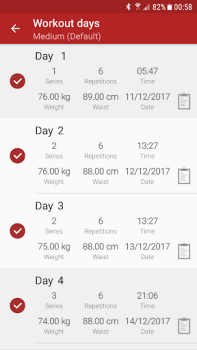 Scaricare Allenamento addominali A6W Salute e fitness per Android Screenshot 4