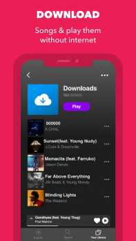Scaricare Anghami: Play music & Podcasts Musica e audio per Android Screenshot 4