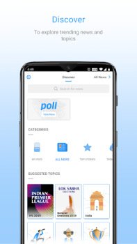 Scaricare Inshorts - News in 60 words Notizie e riviste per Android Screenshot 5