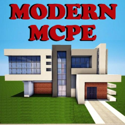 Logo Modern Houses for Minecraft ★