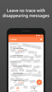 Confide: messaggistica privata