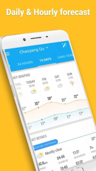 Scaricare Amber Meteo Meteo per Android Screenshot 3