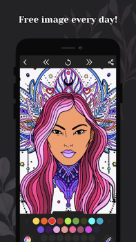 Scaricare Coloring pages: Mandala for me Casual per Android Screenshot 2