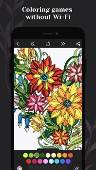 Scaricare Coloring pages: Mandala for me Casual per Android Screenshot 4
