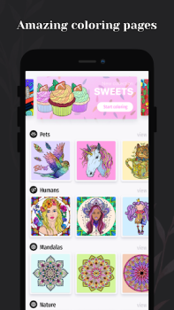 Scaricare Coloring pages: Mandala for me Casual per Android Screenshot 6