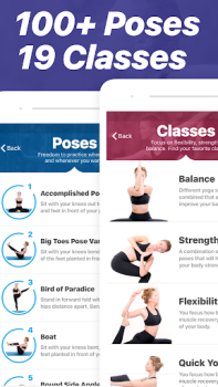 Scaricare Yoga – posizioni e corsi Salute e fitness per Android Screenshot 2