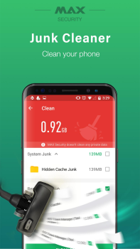 Scaricare Virus Cleaner, Antivirus, Cleaner (MAX Security) Strumenti per Android Screenshot 5