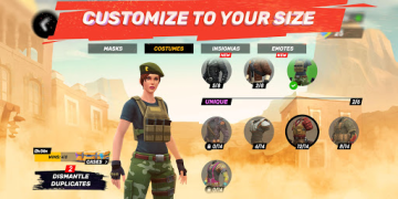 Scaricare Guns of Boom Online PvP Action Azione per Android Screenshot 2