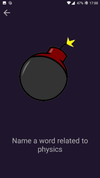 Bomb. Party game.