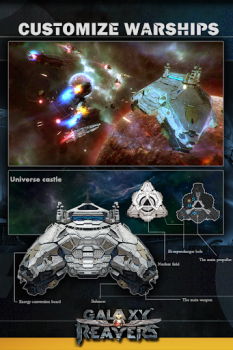Scaricare Galaxy Reavers-Space RTS Strategie per Android Screenshot 3