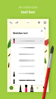 Scaricare Tayasui Sketches Arte e design per Android Screenshot 4