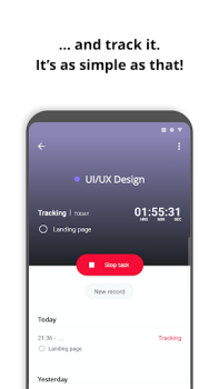 Scaricare Boosted Time Tracker Lavoro per Android Screenshot 4
