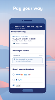 Scaricare Omio: Treni, traghetti e bus Viaggi per Android Screenshot 4