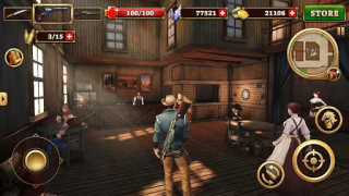 Scaricare Ovest Combattente West Gunner Azione per Android Screenshot 5