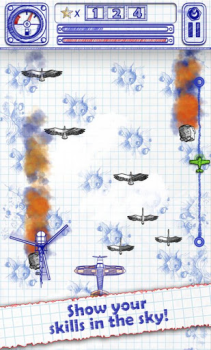 Scaricare Doodle Planes Azione per Android Screenshot 7