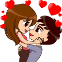 Scaricare  Adesivi d'amore per WhatsApp