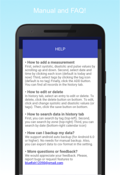 Scaricare Diario Pressione del sangue Salute e fitness per Android Screenshot 7