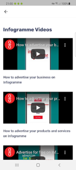 Scaricare Infogramme Affari per Android Screenshot 4