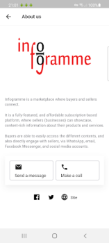 Scaricare Infogramme Affari per Android Screenshot 5