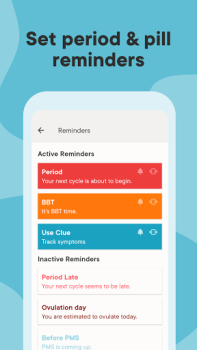 Scaricare Clue Calendario Mestruale Salute e fitness per Android Screenshot 7