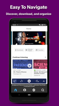 Scaricare Stitcher - Podcast Player Musica e audio per Android Screenshot 2