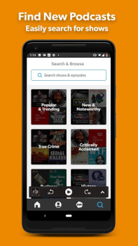 Scaricare Stitcher - Podcast Player Musica e audio per Android Screenshot 4