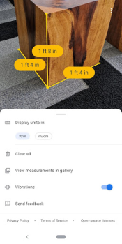 Scaricare Google Measure Strumenti per Android Screenshot 5